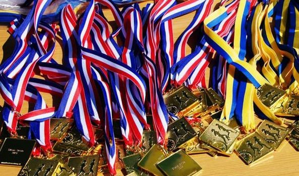 Finisher medals